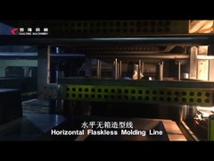 Horizontal flaskless automatische Gestaltungstrennlinie